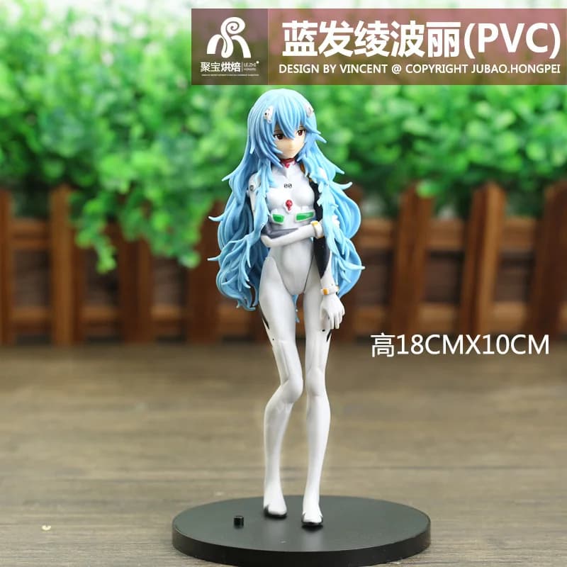 Neon Genesis Evangelion brûleur Ayanami Rei Anime Figure Modèle Jouets en PVC, Renforcement du beurr