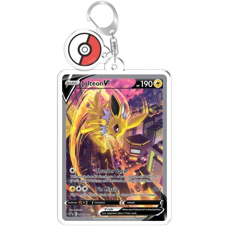Étui de protection en acrylique pour figurines et porte-clés, thème Art Anime, pour Pokémon Sword Sh