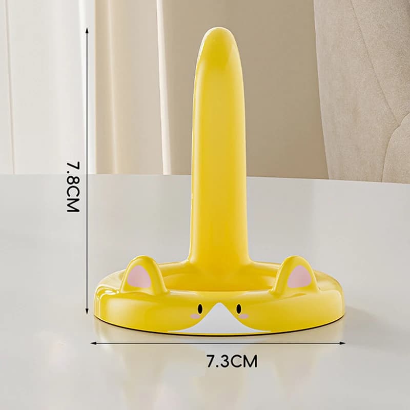 Support de téléphone portable chat de dessin animé mignon et doux, mini support de téléphone portabl