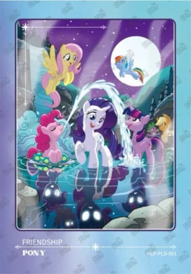 KAYOU mon petit poney carte vol.04 mignon drôle fête amitié cartes éternelles SC LSR HR SGR Anime je