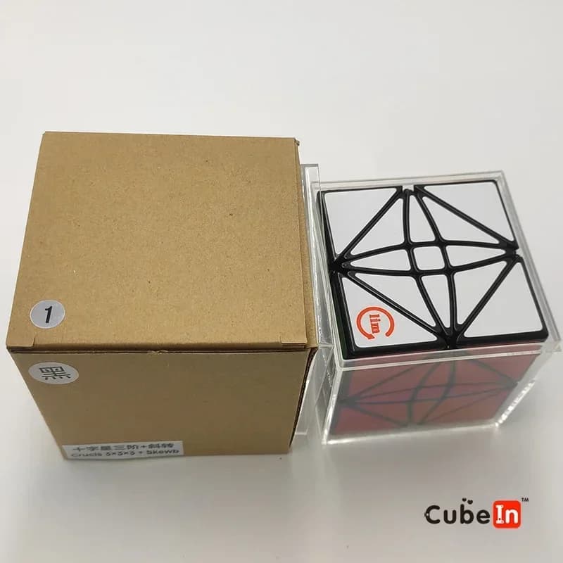 Limvineyin-Nina Puzzle Cube Jouets, Cadeau d'urgence, Noël, Anniversaire, 3 × 3 + Modules, Wb